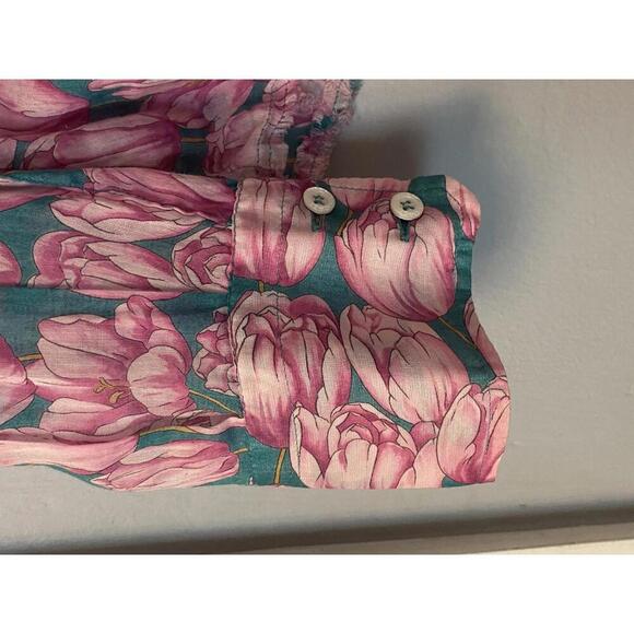 Coast Floral Print Blouse - Vibrant Tulip Design - Picture 8 of 9